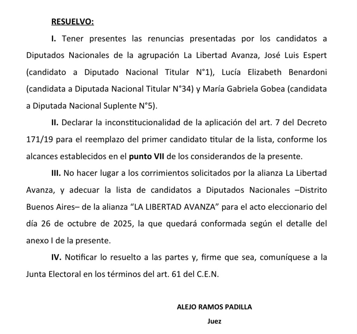 lista