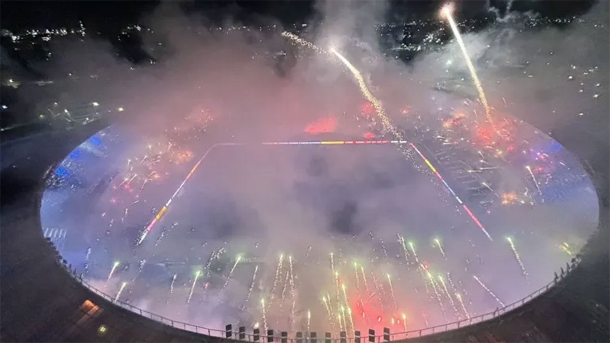 racing-recibimiento