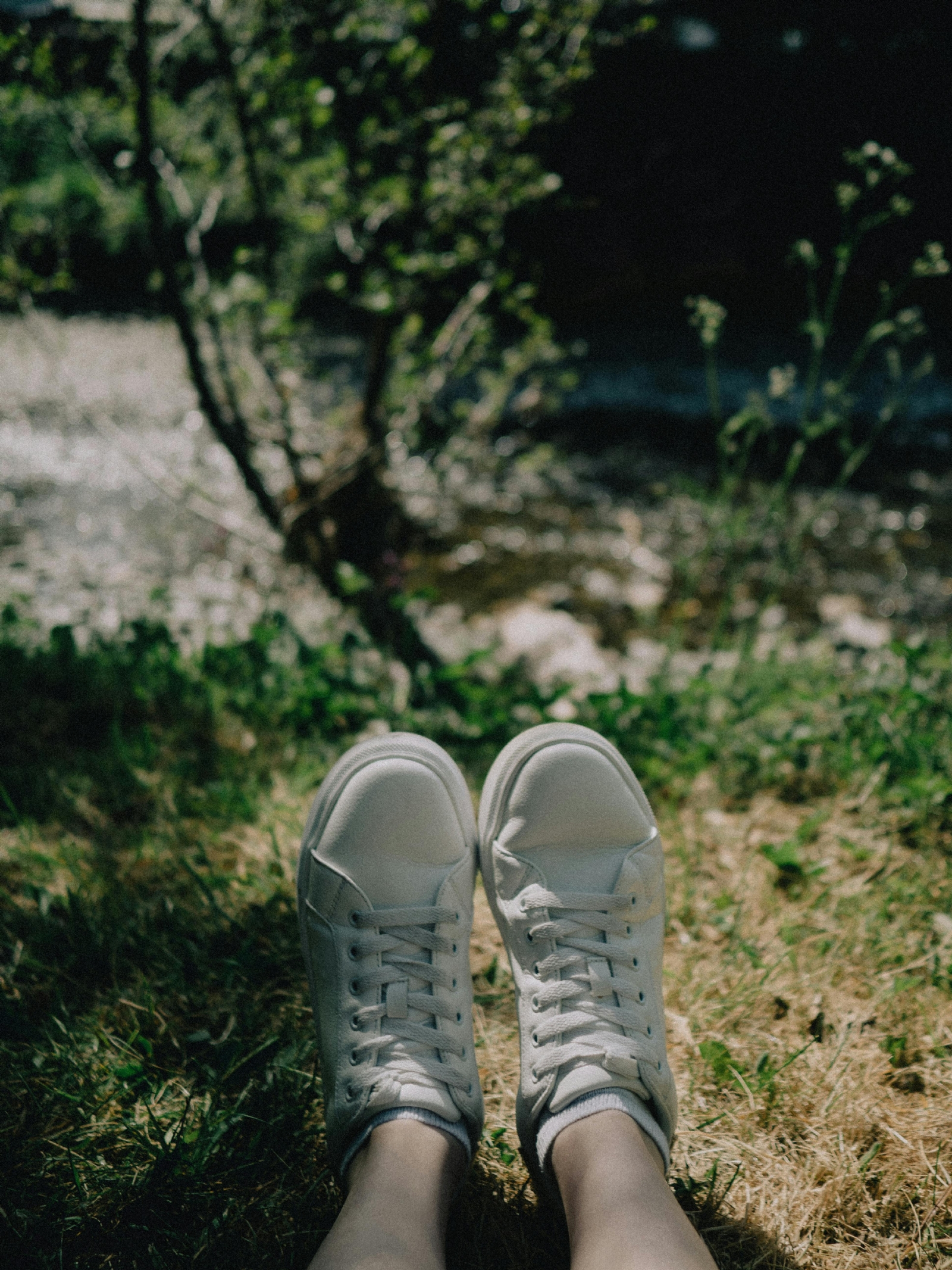 zapatillas blancas