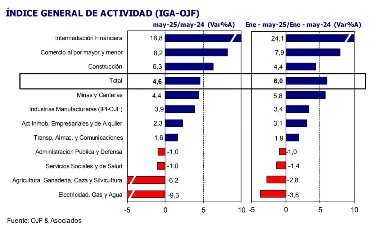 Actividad económica OJF