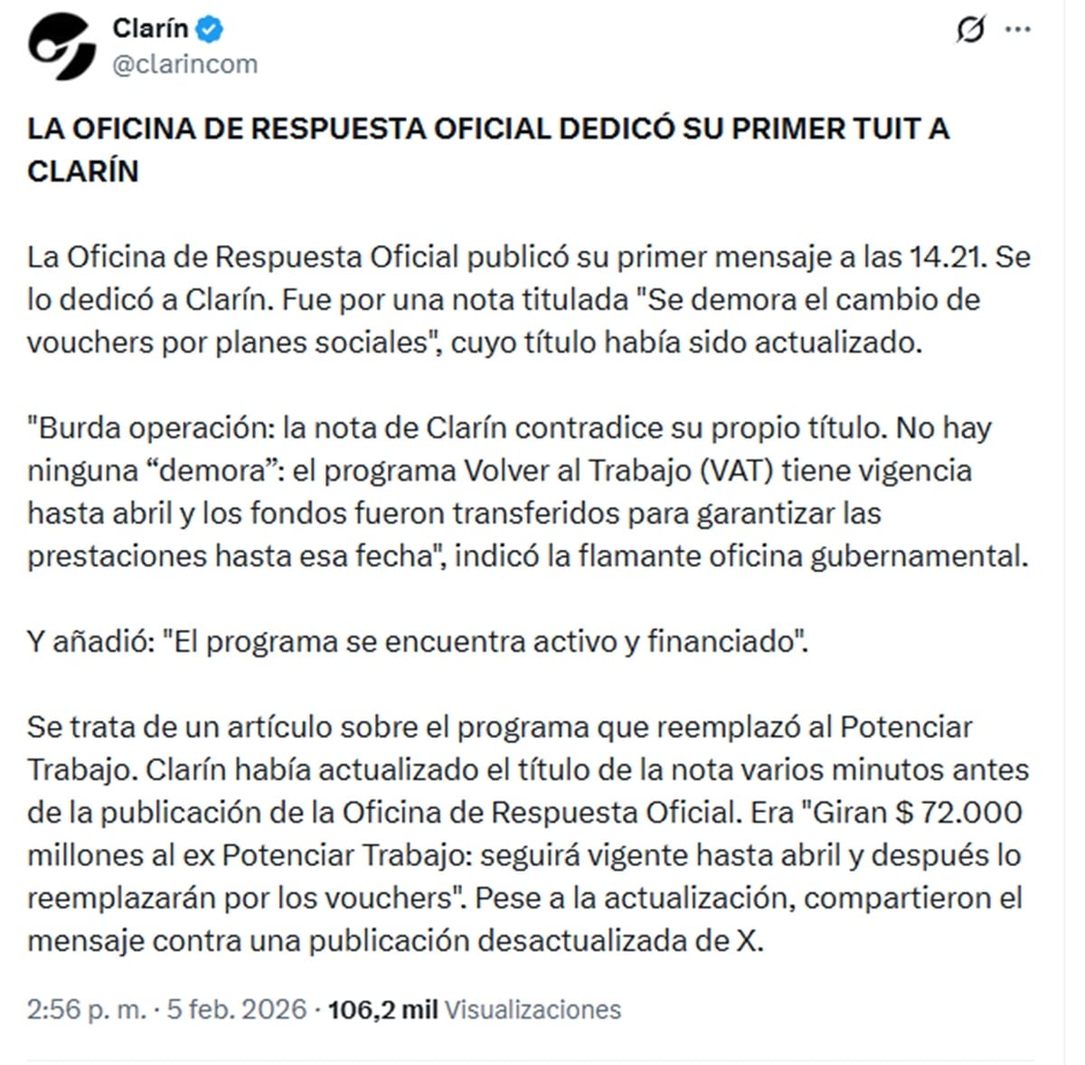 clarin