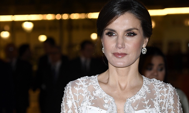 Reina Letizia y su vestido joya