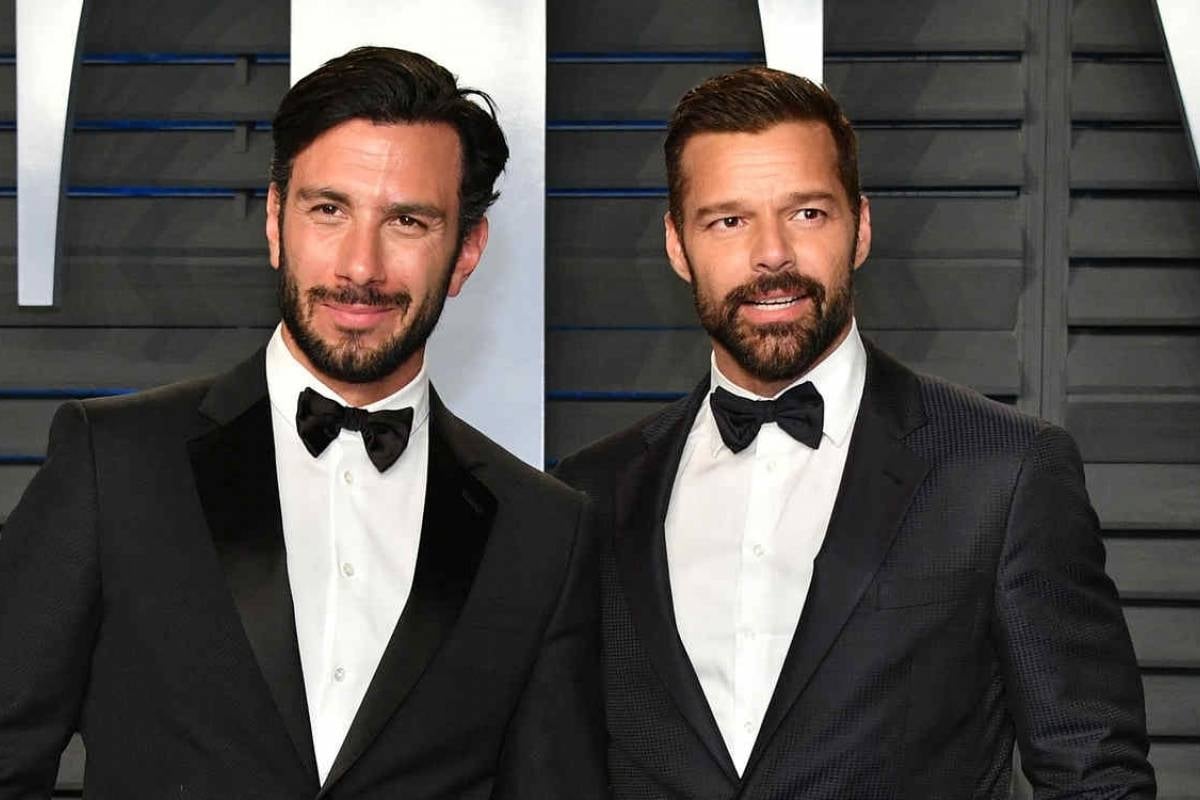 ricky martin y esposo