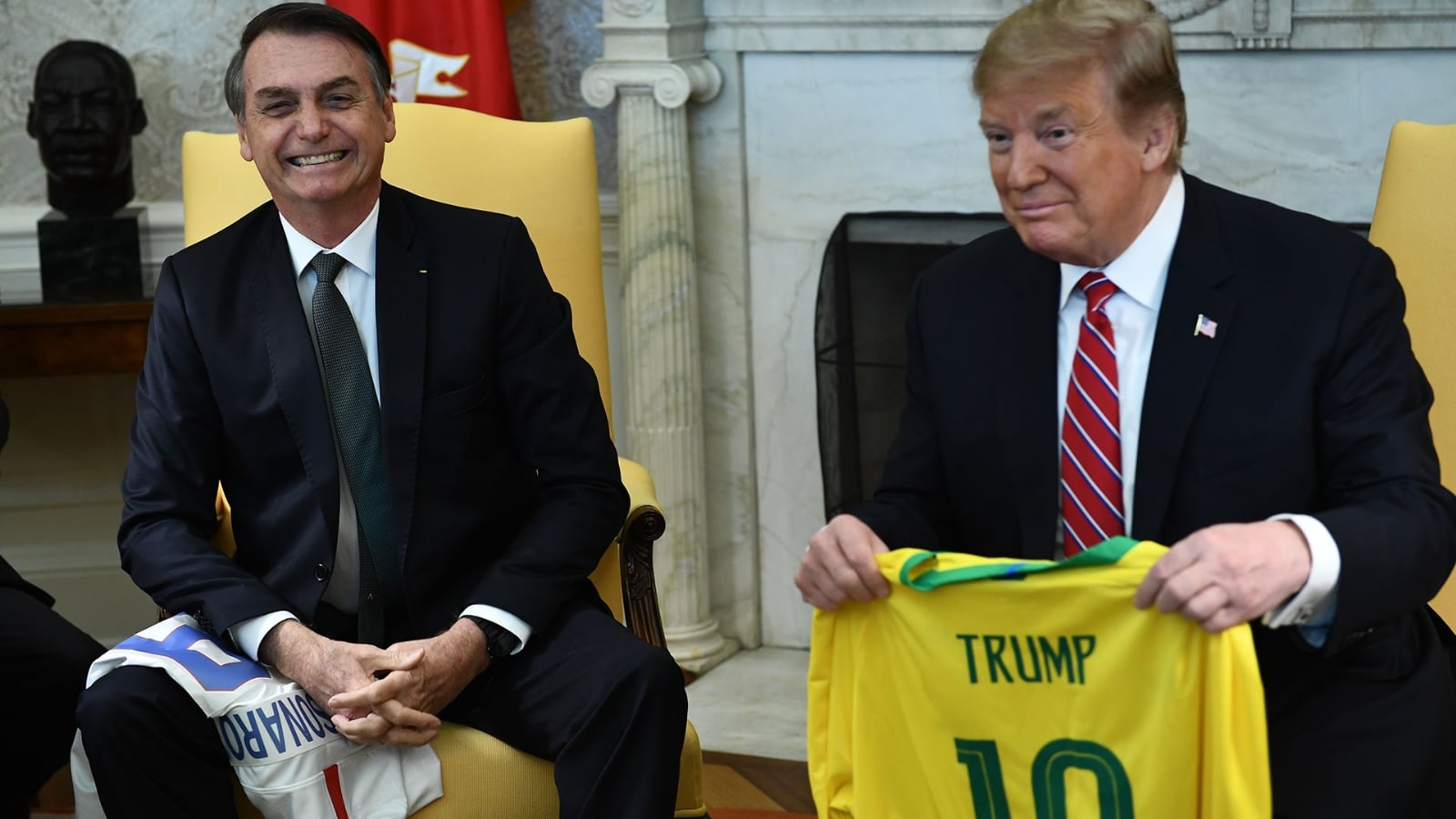 trump brasil portada