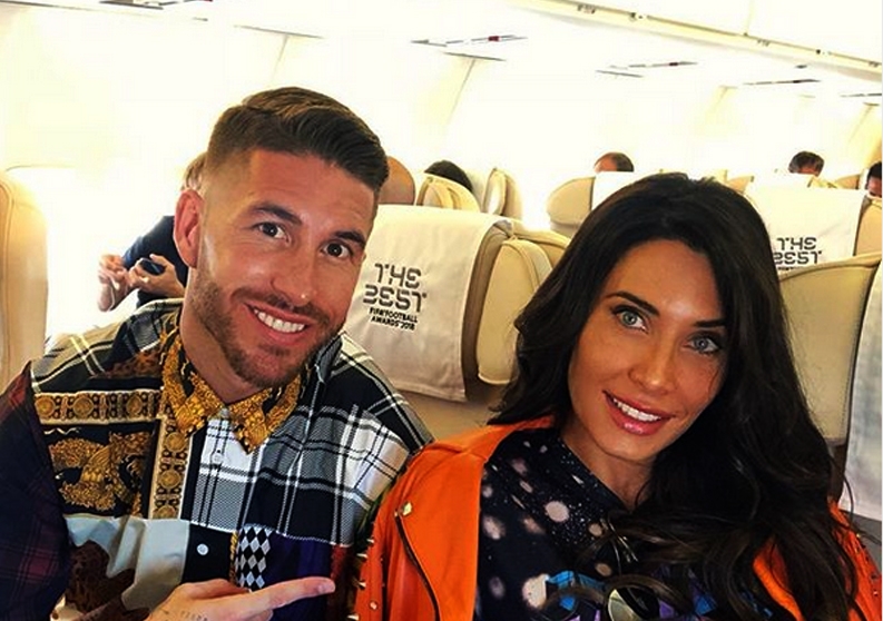 Sergio Ramos y Pilar Rubio