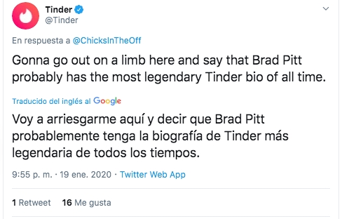 Tinder Brad