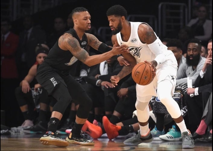 lillard y paul george