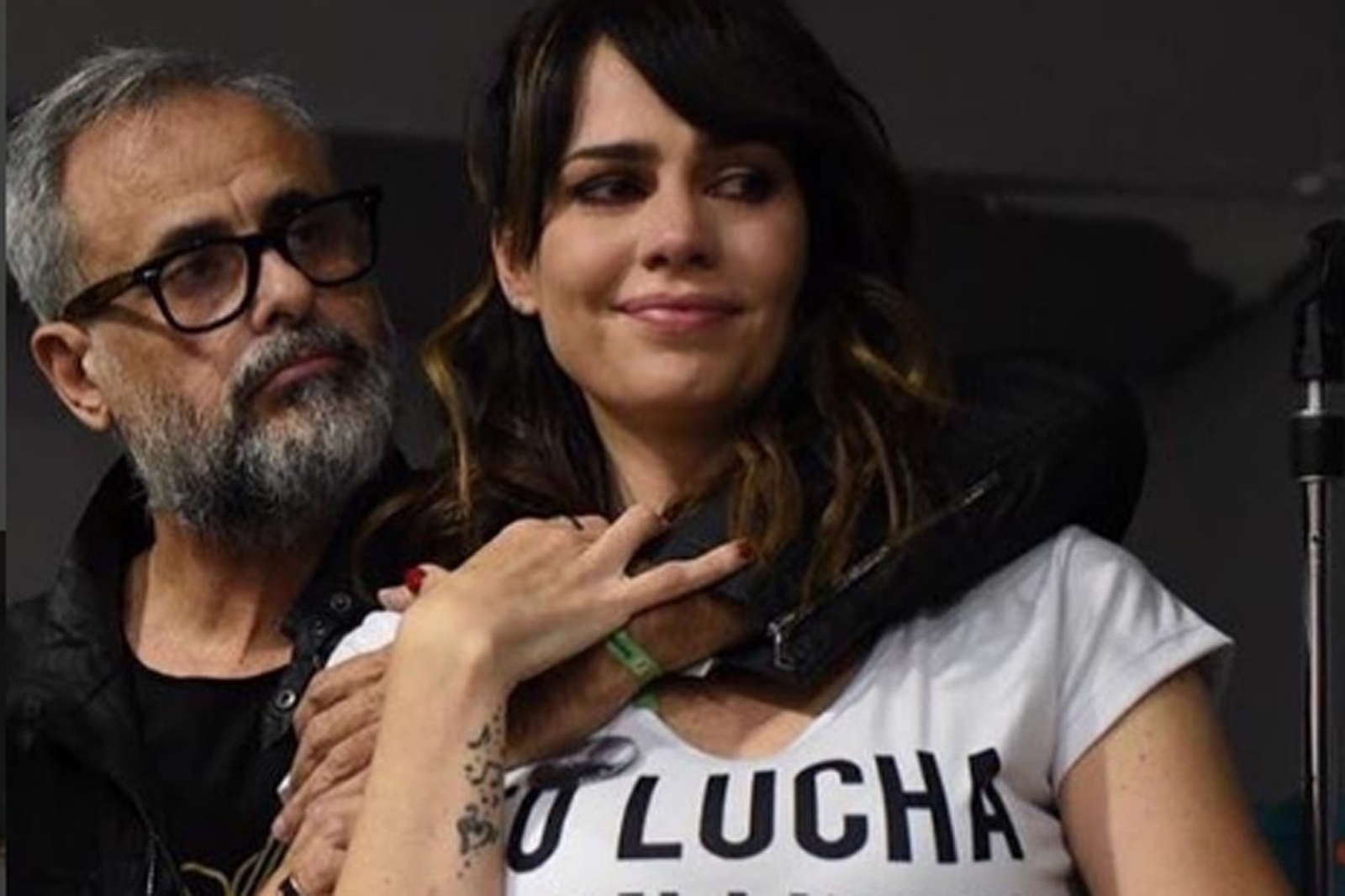 Romina Pereiro y Jorge Rial