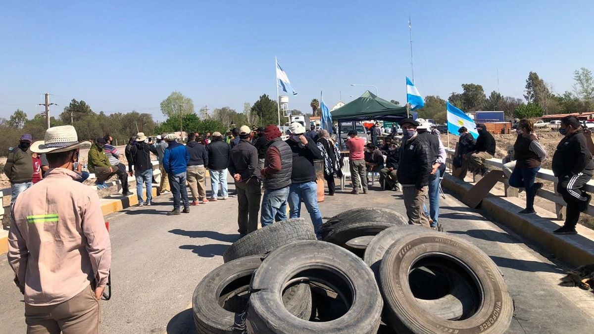 los-productores-ganaderos-mendocinos-reclaman-el-ingreso-san-luis-y-ya-hay-gran-cantidad-camioneros-varados-el-corte-ruta