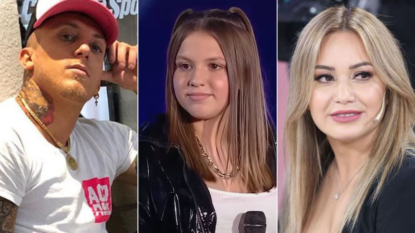 El Polaco y Karina La Princesita hija