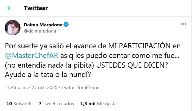 www.minutoneuquen.com Dalma Maradona1
