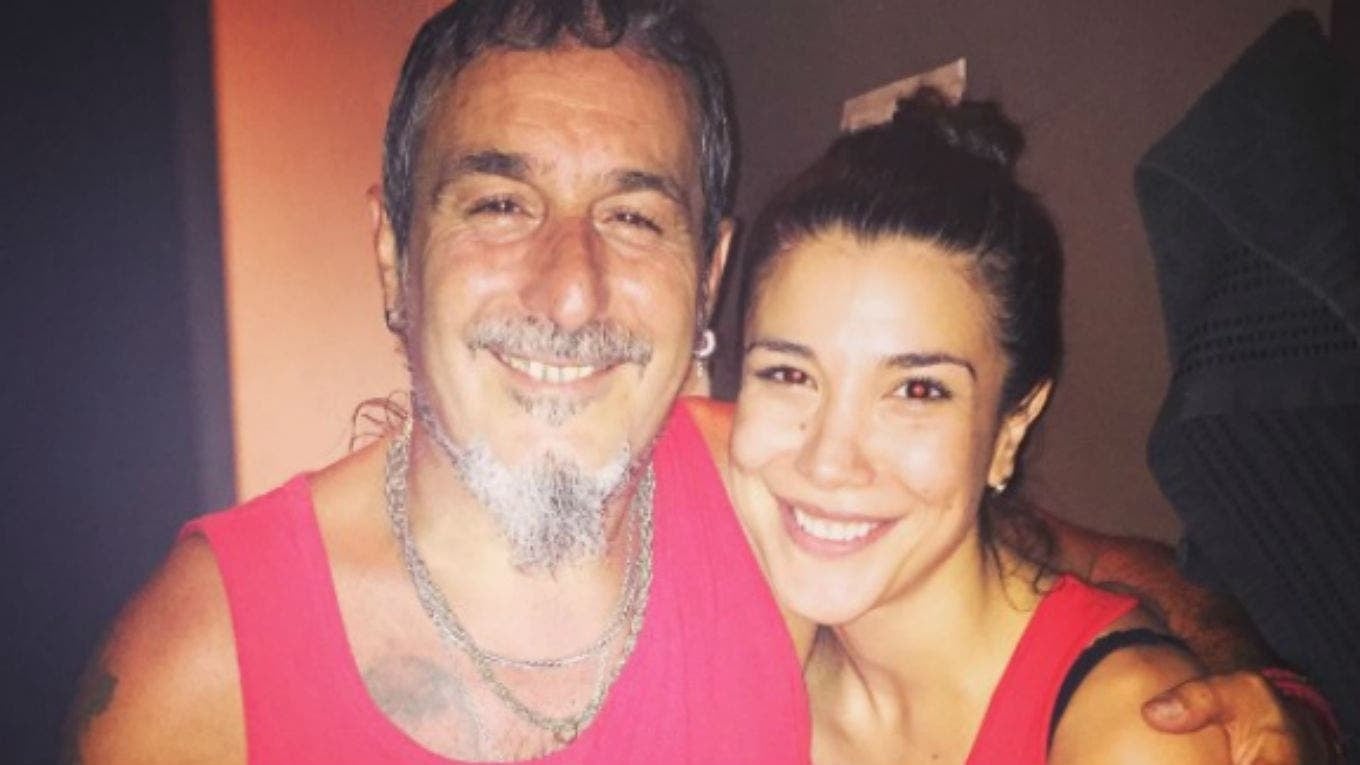 Mono de Kapanga y Andrea Rincón