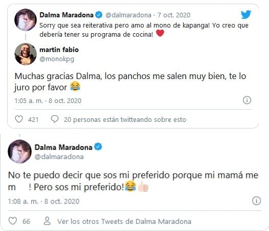 www.minutoneuquen.com Dalma Maradona2