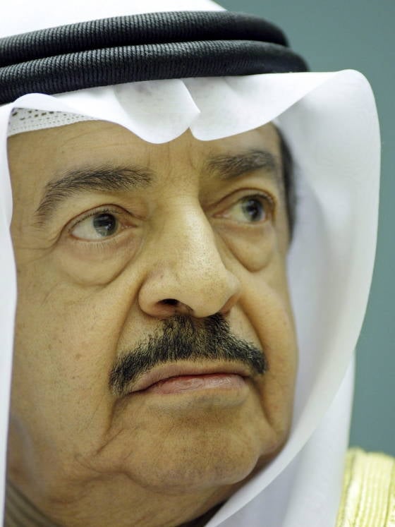 geneva-switzerland-02-07-2007-file-bahrain-s-prime-minister-sheikh-khalifa-bin-salman-al-khalifa-listens-to-a-speech-after-receiving-the-2006-special-citation-of-the-habitat-scroll-of-honour-during-the-economic-
