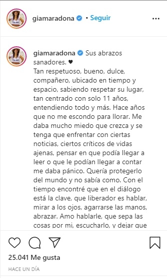 www.minutoneuquen.com Gianinna Maradona3