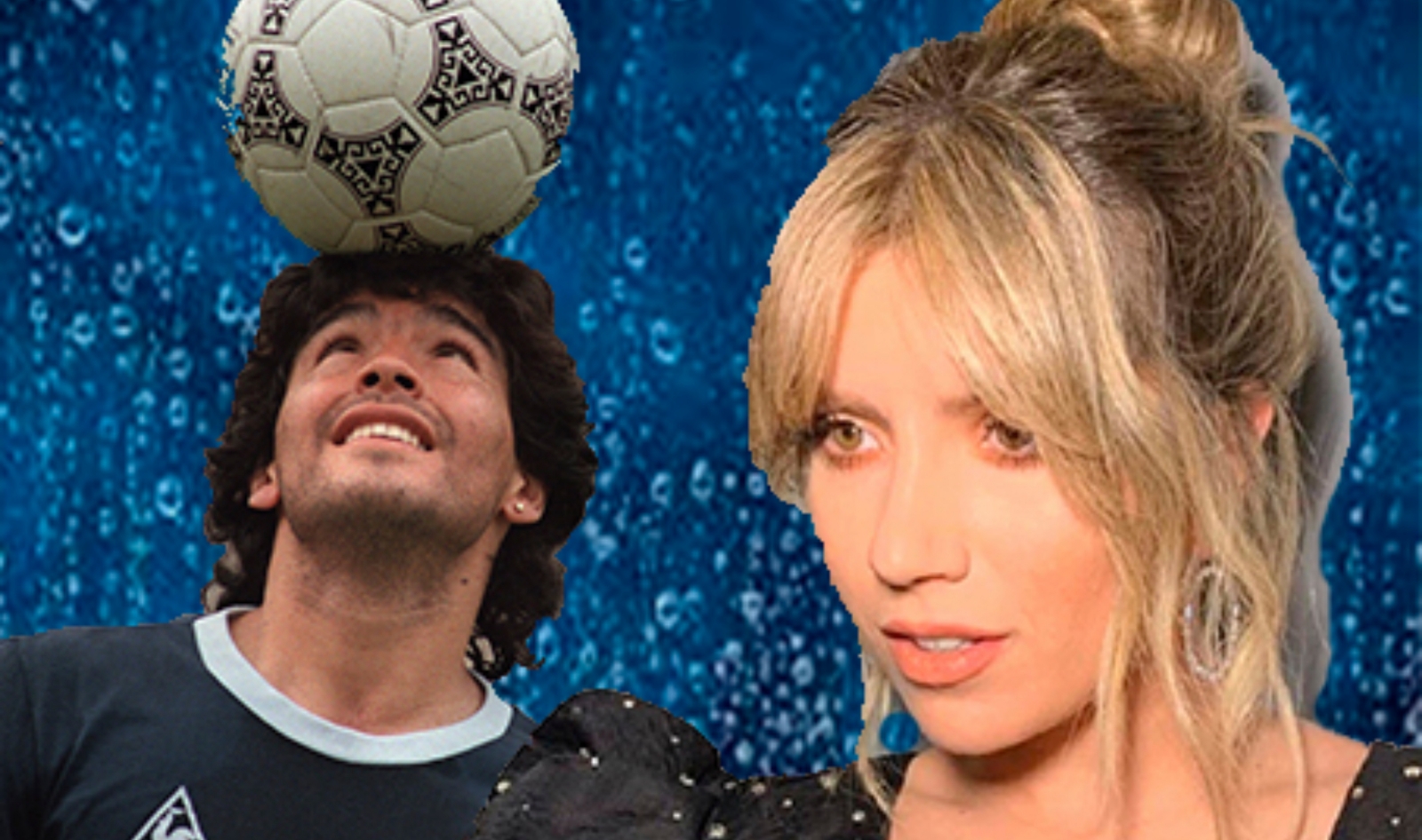 Diego Maradona y Laurita Fernández (1)