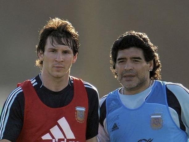 www.minutoneuquen.com Messi Maradona