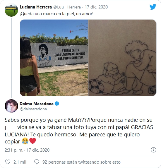 www.minutoneuquen.com Dalma Maradona3
