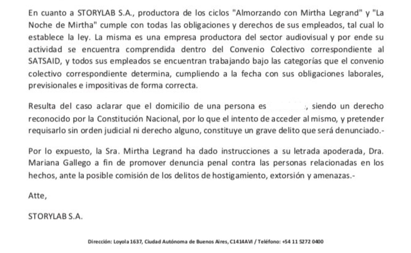 Comunicado 1