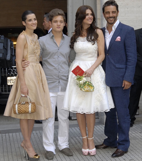 Araceli gonzalez vestido de novia