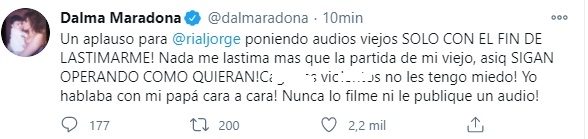 Dalma Maradona Audios