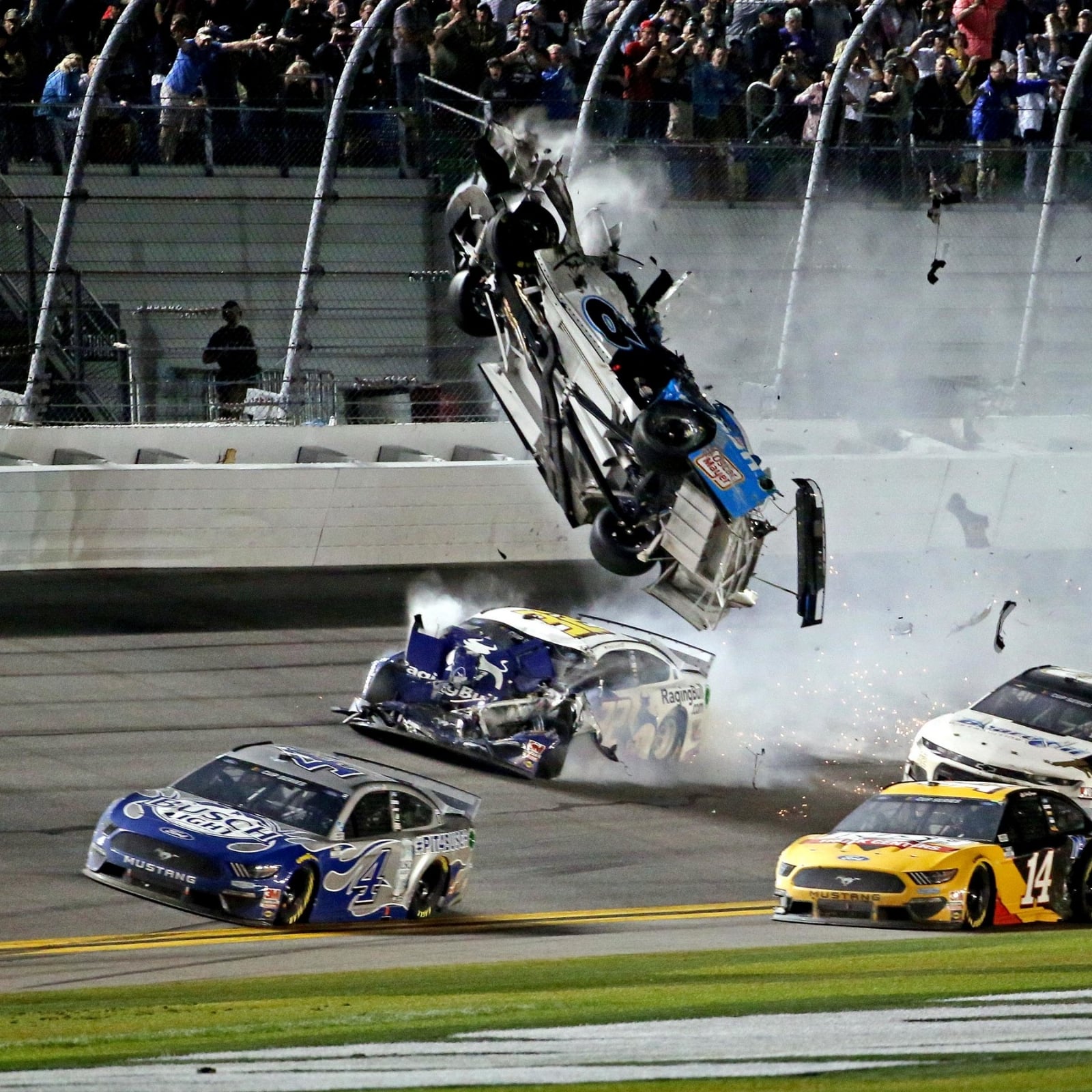 video del accidente daytona
