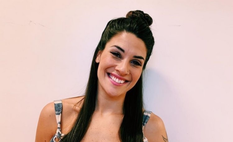 Ivana Nadal con rodete en su pelo