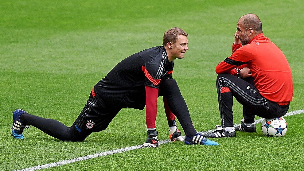 neuer y guardiola