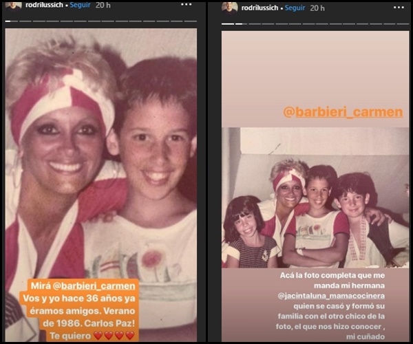 La foto retro de Carmen