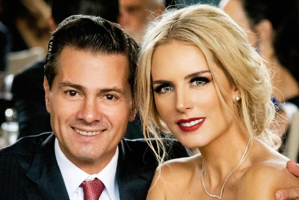 Enrique Pen~a Nieto y Tania Ruiz