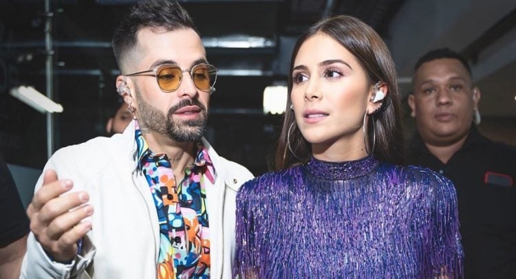 Greeicy Rendón y Mike Bahia