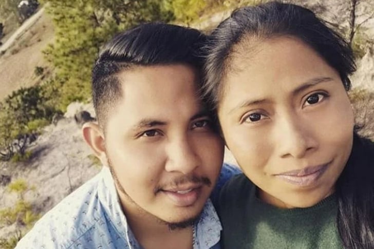 Yalitza Aparicio y Andre- novio