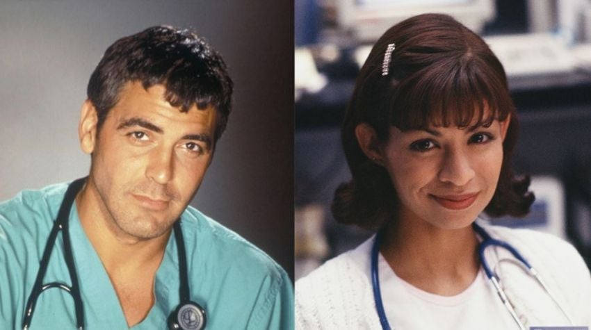 Vanessa Marquez y George en ER