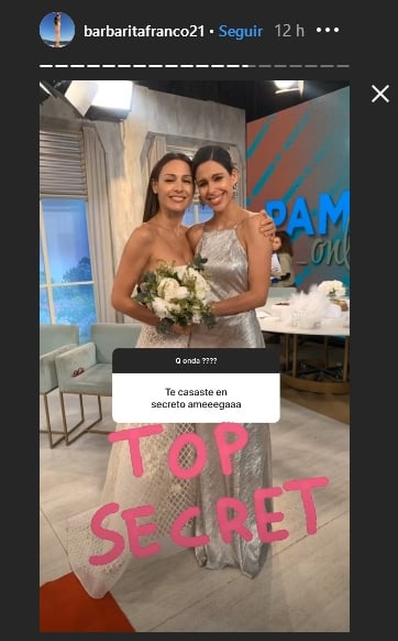 pampita y boda de Barby
