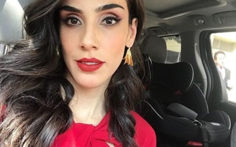 Sandra Echeverría - labios rojos