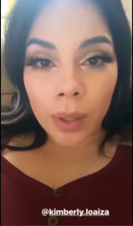 Kimberly - ojos hinchados