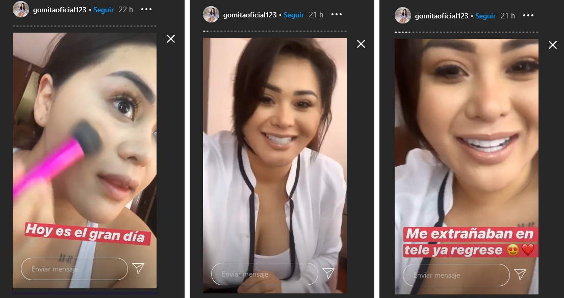 Gomita - se prepara p entrevista