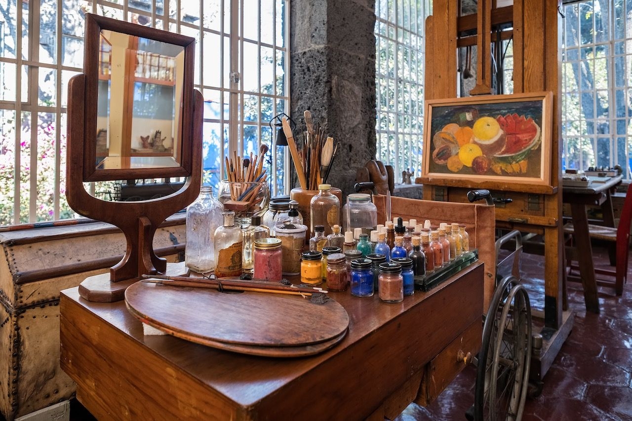 Estudio-diego-rivera-casa-azul