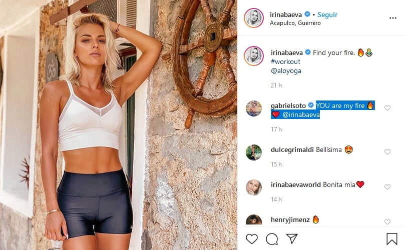 Irina y msj de Gabriel