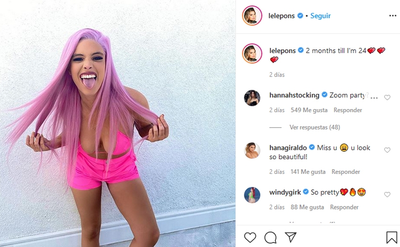 Lele pelo rosa