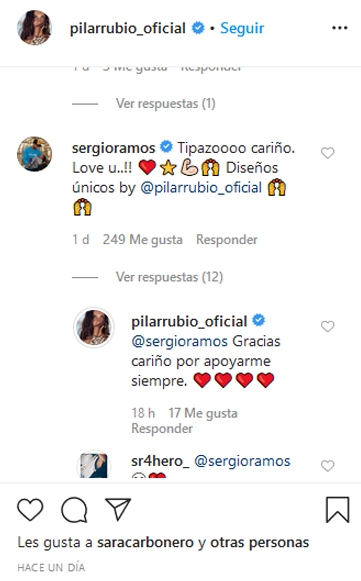 Sergio msjs a Pilar