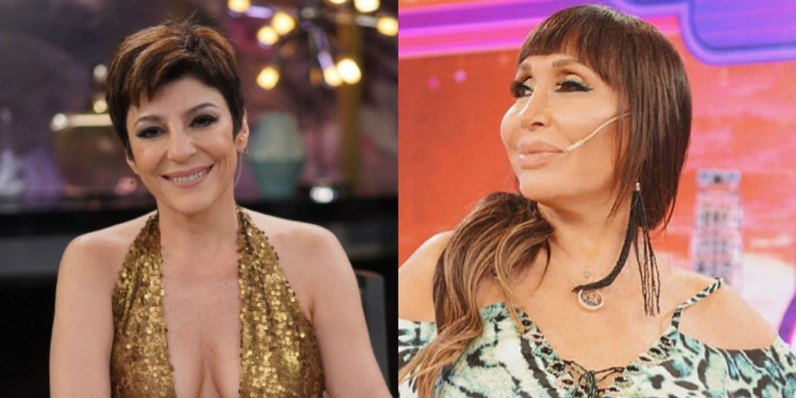Carolina Papaleo y Moria Casán
