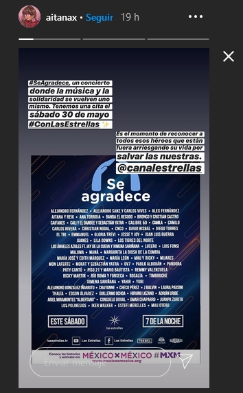Aitana - Se agradece