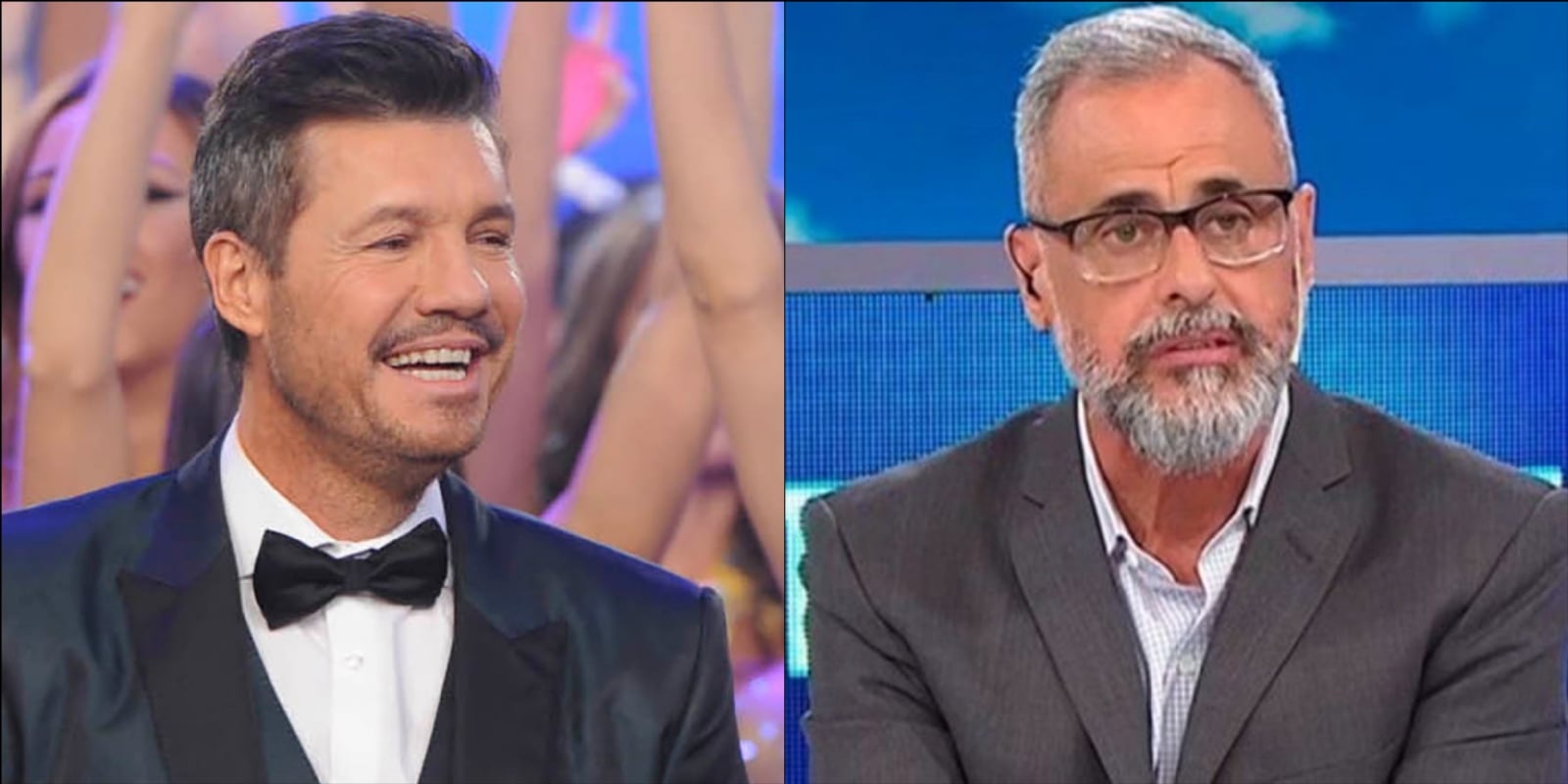 Marcelo Tinelli y Jorge Rial
