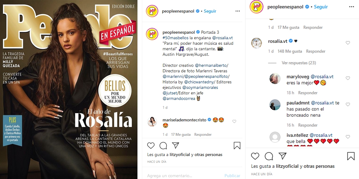 Rosalía - portada People