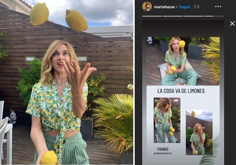 Marta - malabares con limones