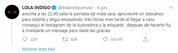 www.minutoneuquen.com Lola Índigo1