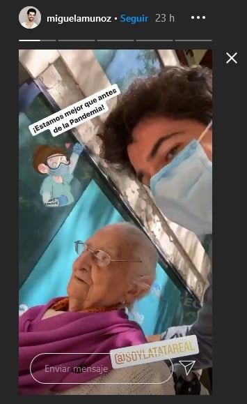 Miguel Muñoz y su Tata