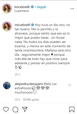 www.minutoneuquen.com Mica Tinelli2