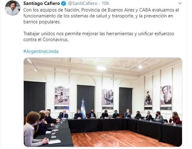 www.minutoneuquen.com Cumbre Casa Rosada